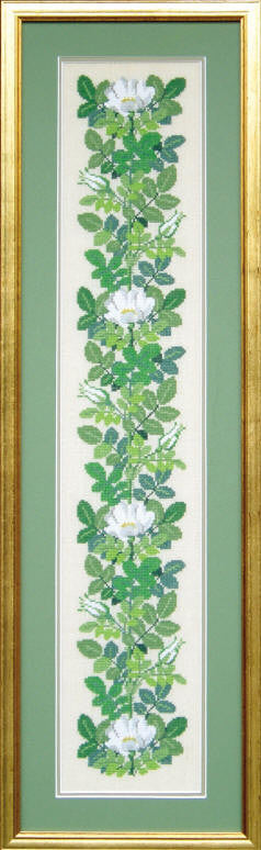 White Rose Bell Pull White Rose Bell Pull