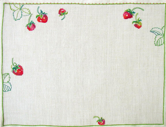 Strawberry Placemats