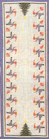 Pixies with Candles Runner Pixies with Candles Runner