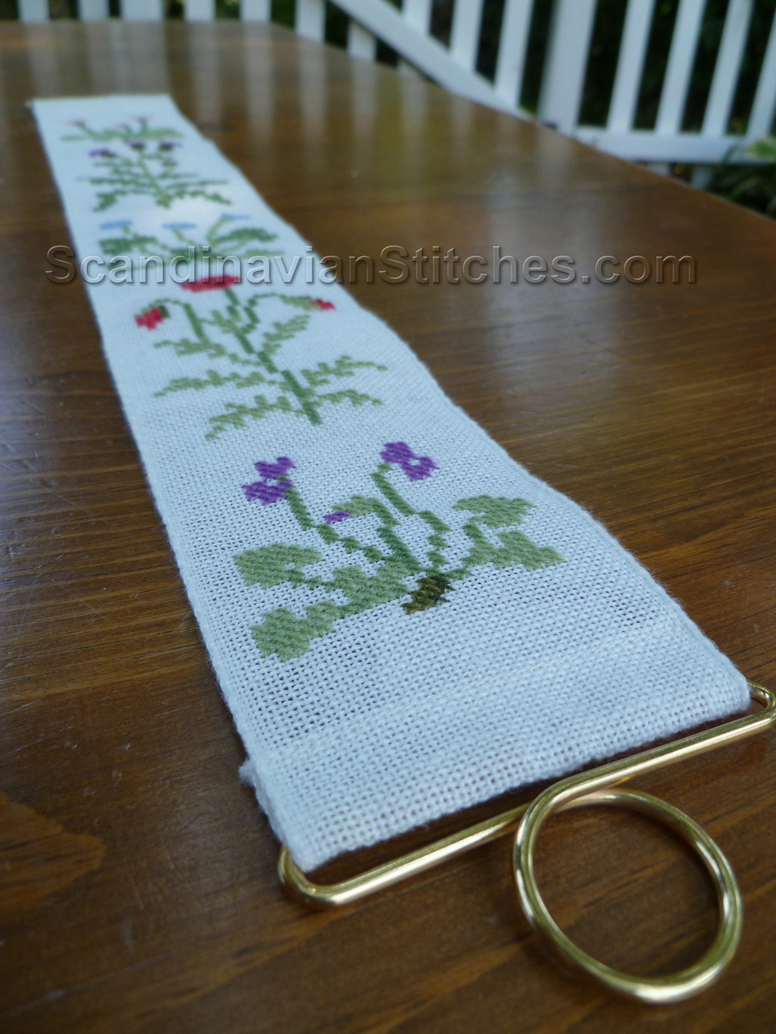 Wildflowers Mini Bell Pull Wildflowers Mini Bell Pull