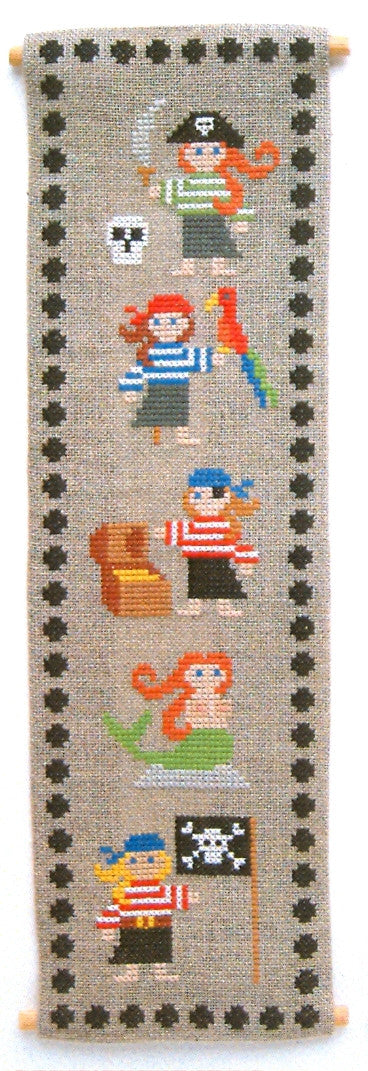Pirate Girls Bell Pull Pirate Girls Bell Pull