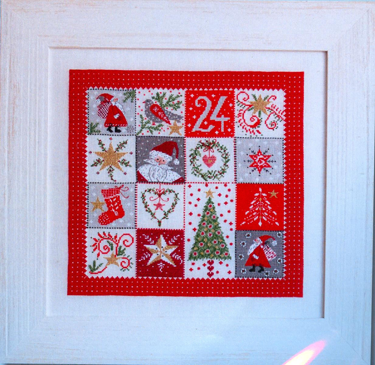 St. Nikolaus Quilt Cross Stitch Kit St. Nikolaus Quilt Cross Stitch Kit