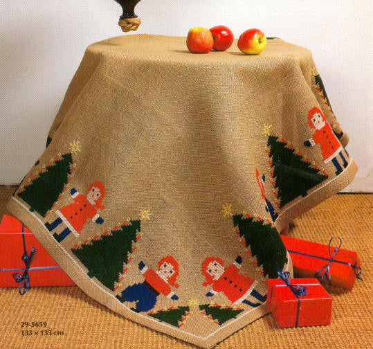 Christmas Party Tree Skirt