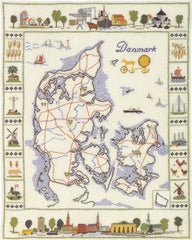 Map of Denmark