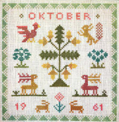 Birthday Sampler, October