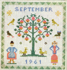 Birthday Sampler, September