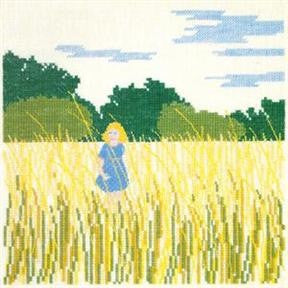 Girl on Grassfield, Calendar 1991