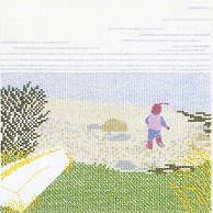 Beach with Boat, Calendar 1991 Beach with Boat, Calendar 1991