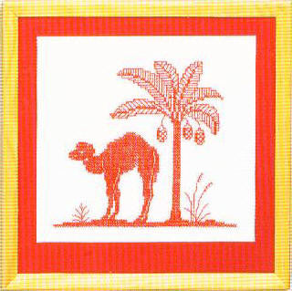 Dromedary and Date Palm