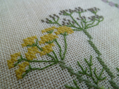 Kitchen Herbs Cafe Curtain