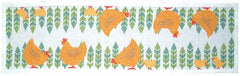 Hens in the Grass Runner