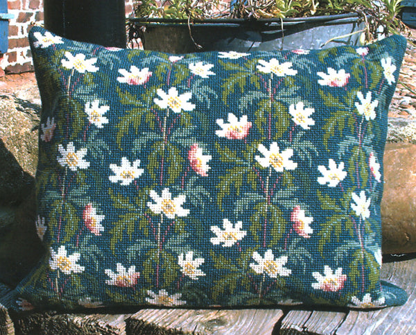 Wood Anemones Pillow