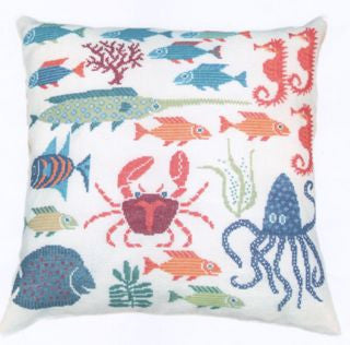Sea Creatures Pillow