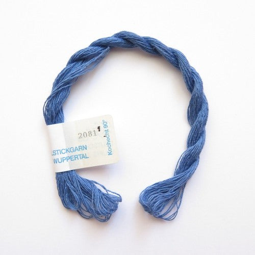 VH2081 Medium Matte Blue German Flower Thread