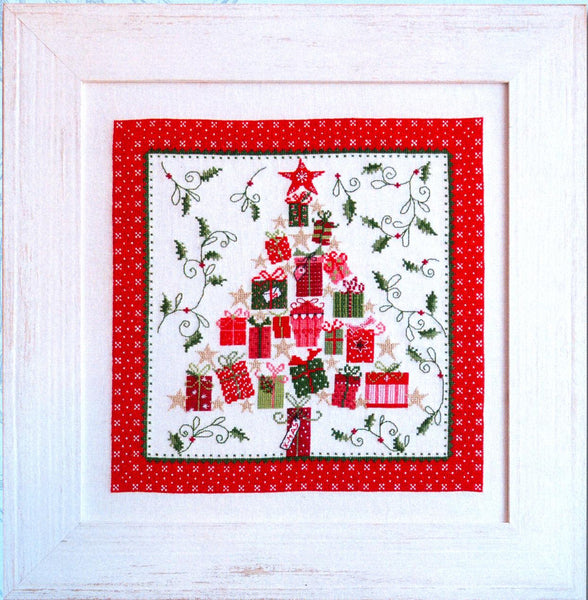 Christmas Present Tree Cross Stitch Kit
