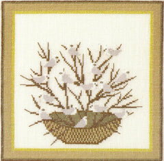 Flowers in a Basket, Feb 1994 Calendar