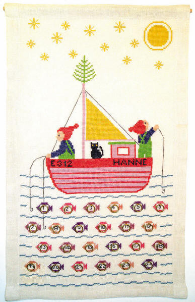 Fishing Boat Advent Calendar
