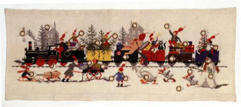 Christmas Train Advent Calendar
