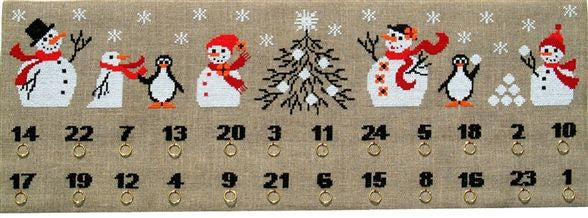Snowmen and Penguins Advent Calendar