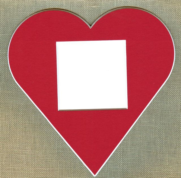 Red Heart Cut Out